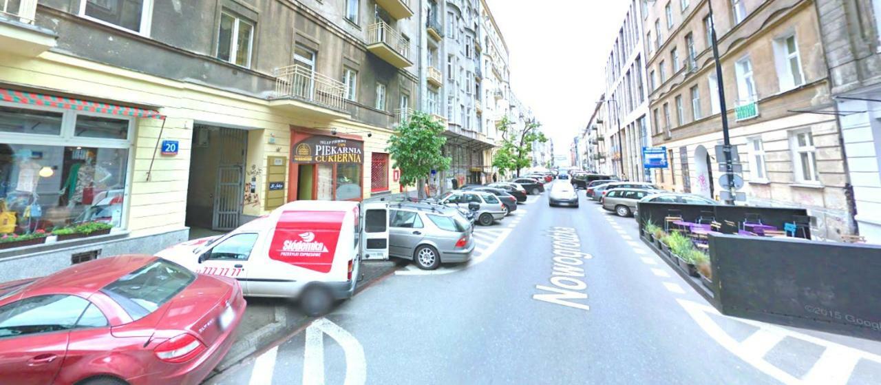 Apartamento Nowogrodzka Cozy Studio Varsovia Exterior foto