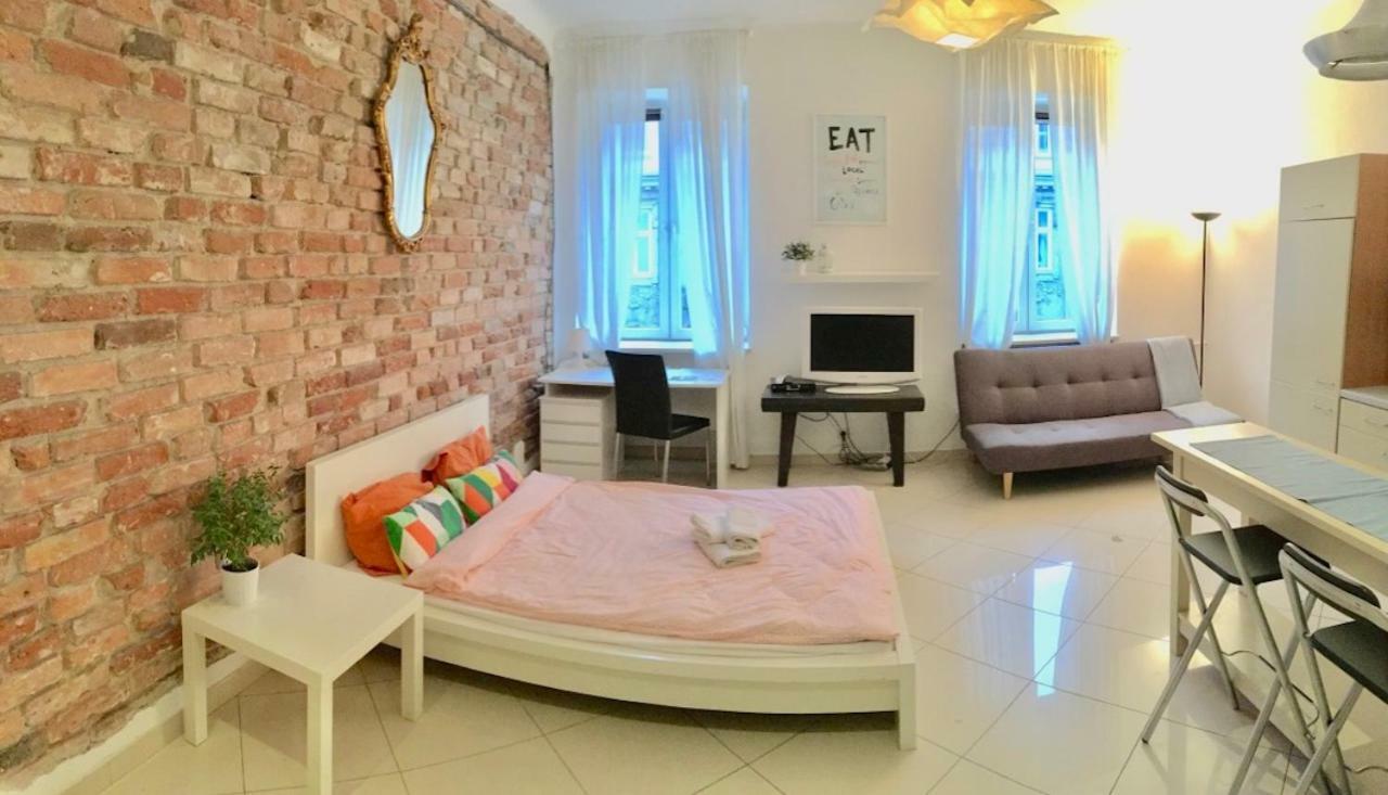 Apartamento Nowogrodzka Cozy Studio Varsovia Exterior foto